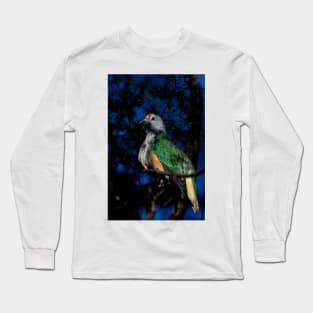 Rose Crowned Fruit Dove Long Sleeve T-Shirt